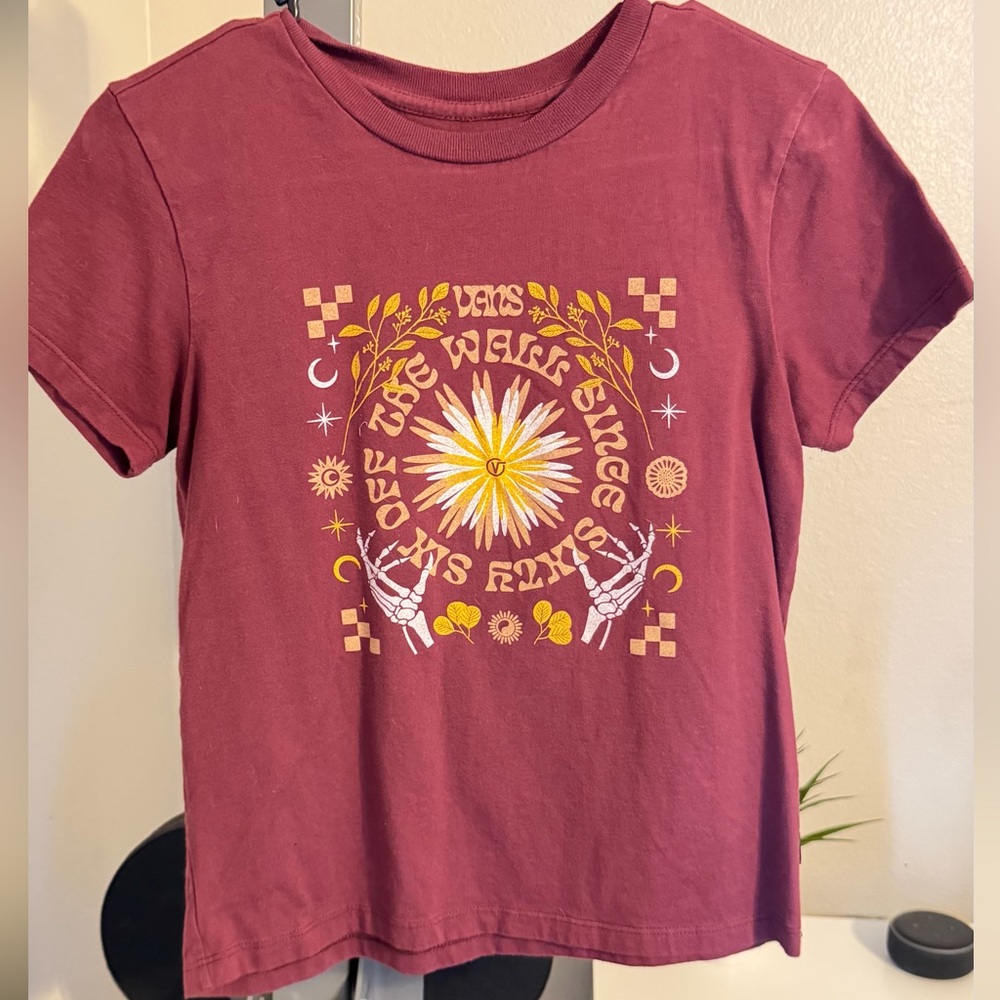 Vans Maroon T-Shirt
